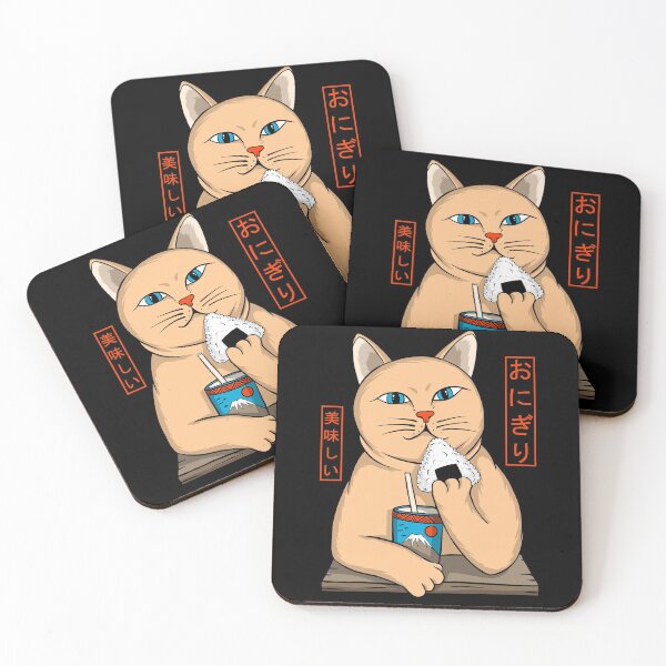 Item preview, Cat Love Onigiri designed and sold by predatorart93.
