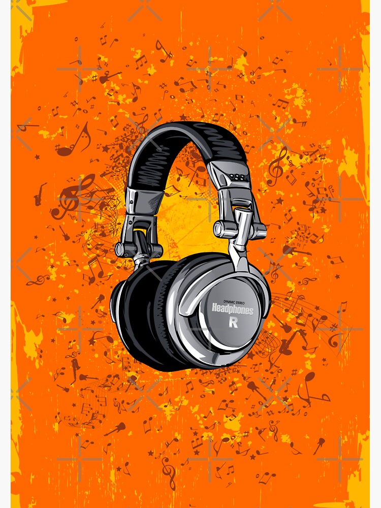 Headphones Sticker for Sale by DCornel