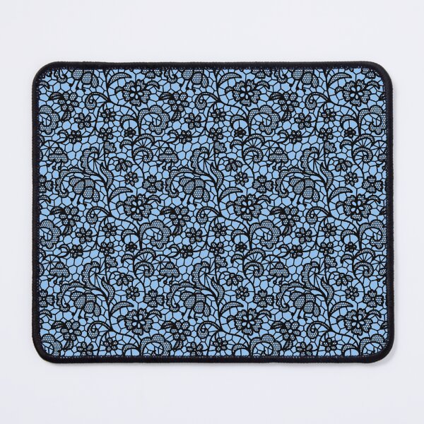 Item preview, Light blue black lace - retro designed and sold by MadandMean.