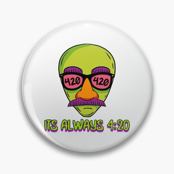 Item preview, Its Always 420 Alien designed and sold by HigherMartians.