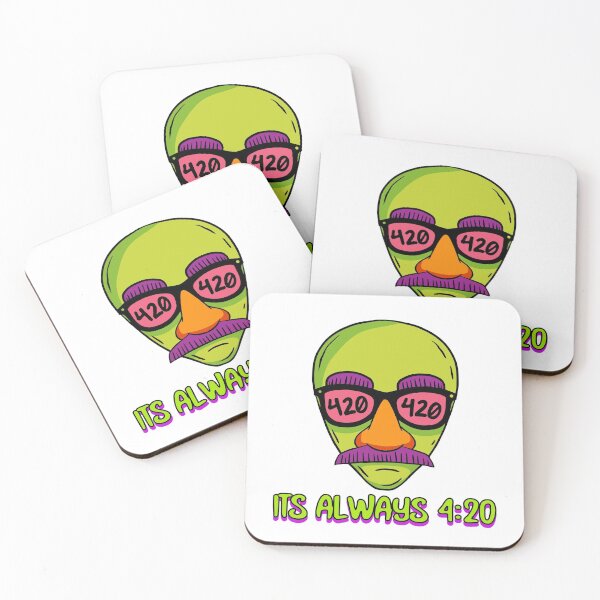 Item preview, Its Always 420 Alien designed and sold by HigherMartians.