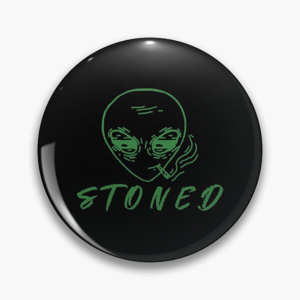 Item preview, Stoned Alien (Black) designed and sold by HigherMartians.