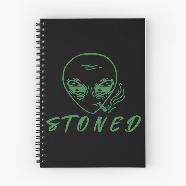 Item preview, Stoned Alien (Black) designed and sold by HigherMartians.