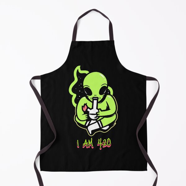 Item preview, I AM 420 Alien (Black) designed and sold by HigherMartians.