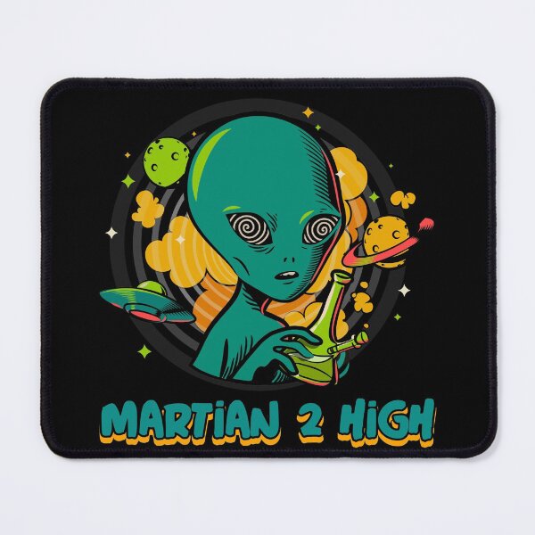 Item preview, Martian 2 High (Black) designed and sold by HigherMartians.