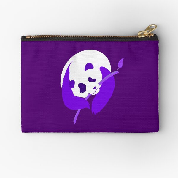 Vista previa del artículo con la obra «Panda morado», diseñado y vendido por MeowMeowsShop.