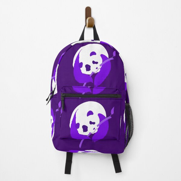 Vista previa del artículo con la obra «Panda morado», diseñado y vendido por MeowMeowsShop.