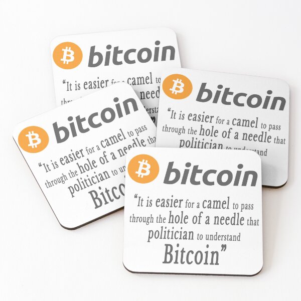 Item preview, Bitcoin joke crypto humor politic and politician designed and sold by FranceLibre.
