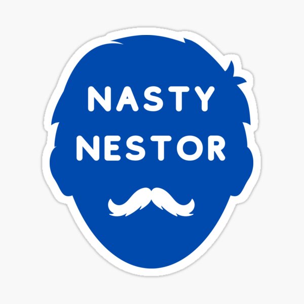 All Star Nasty Nestor Cortes jr  Sticker for Sale by Concerned Citizen