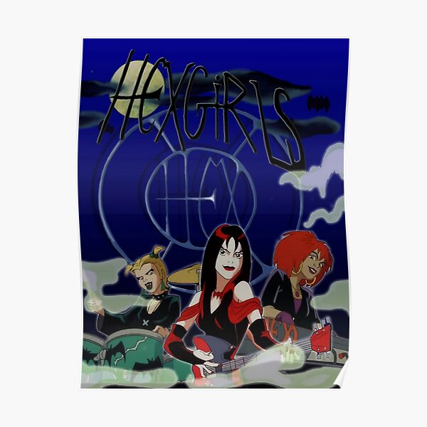 Halloween Hex Girls Poster