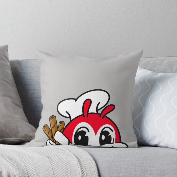 Item preview, JOLLIBEE PEEKING CUTE LUMPIA PINOY STICKER designed and sold by aydapadi.
