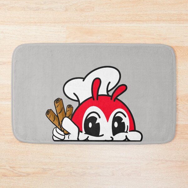 Item preview, JOLLIBEE PEEKING CUTE LUMPIA PINOY STICKER designed and sold by aydapadi.