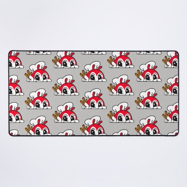Item preview, JOLLIBEE PEEKING CUTE LUMPIA PINOY STICKER designed and sold by aydapadi.