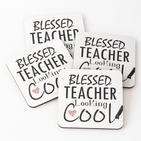 Item preview, Blessed Teacher Looking Cool designed and sold by AuroraApparel.