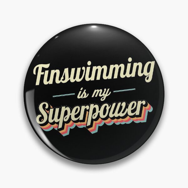 Item preview, Finswimming is my superpower designed and sold by Monskyart.