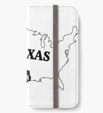Texas or Not Texas Map of the USA iPhone Wallet/Case/Skin