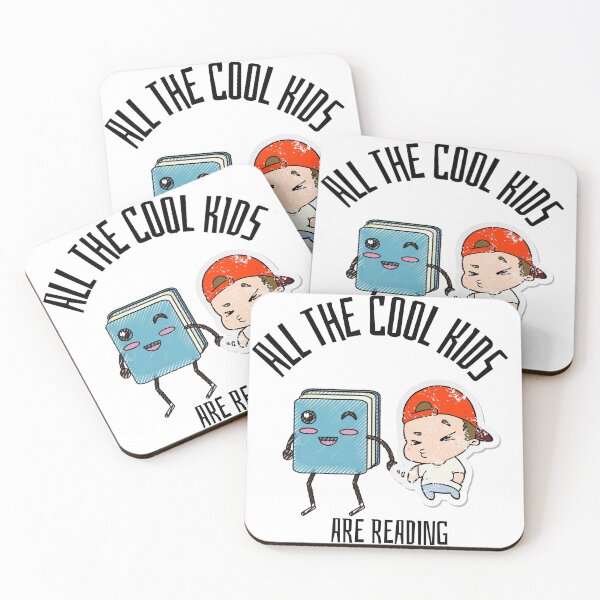 Item preview, all the cool kids are reading design designed and sold by LapuniStore.