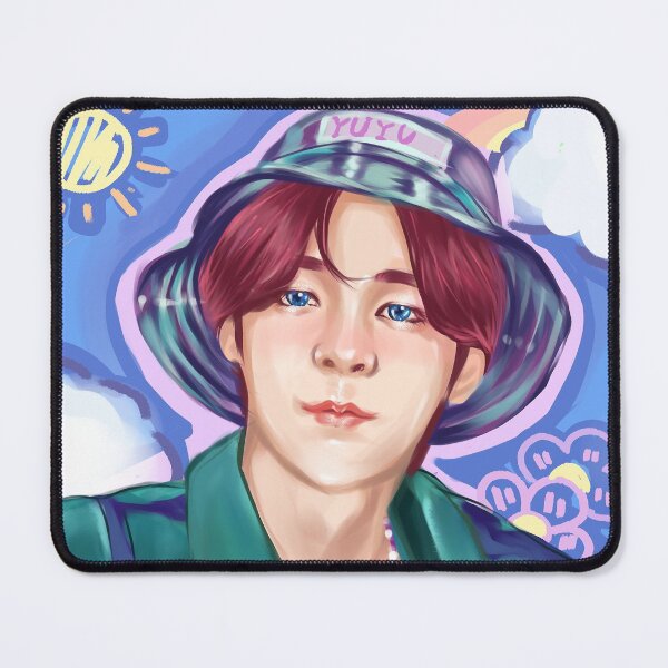 Item preview, Ateez Yunho Eternal Sunshine stickers posters designed and sold by Krystal Li.