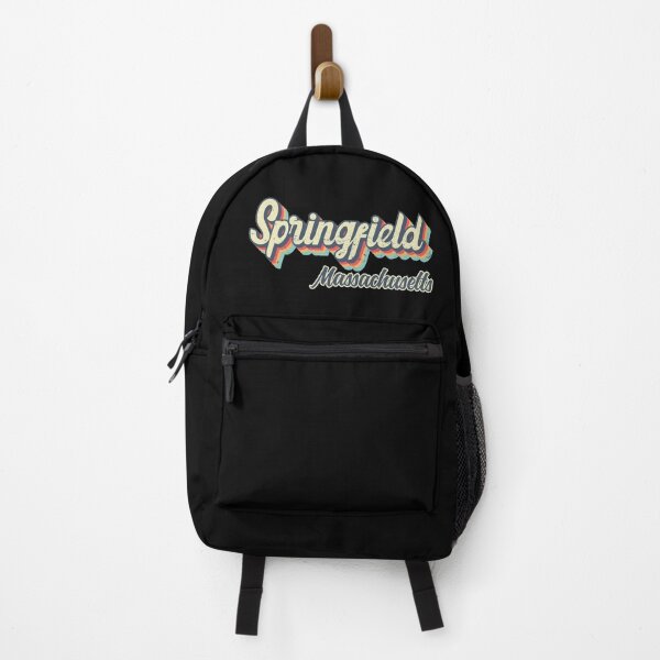 Item preview, Springfield city Massachusetts Retro Vintage 70s rainbow designed and sold by Teelogic.