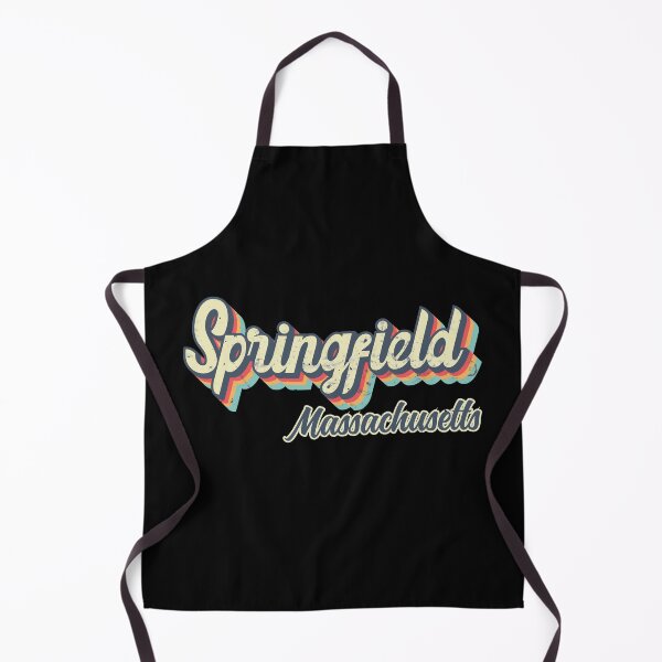 Item preview, Springfield city Massachusetts Retro Vintage 70s rainbow designed and sold by Teelogic.