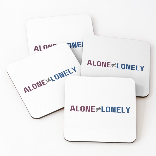 Item preview, Alone Does Not Mean Lonely designed and sold by Bamb00s.