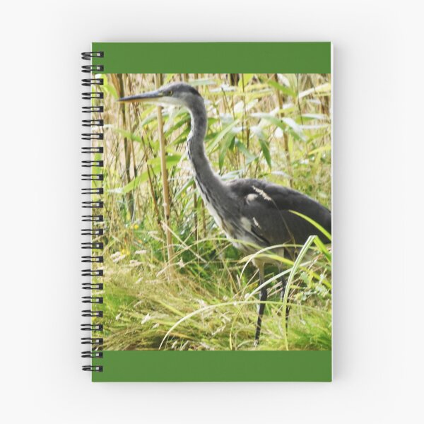 Item preview, Heron at the Basingstoke Canal,  Woking UK designed and sold by lynn carter.
