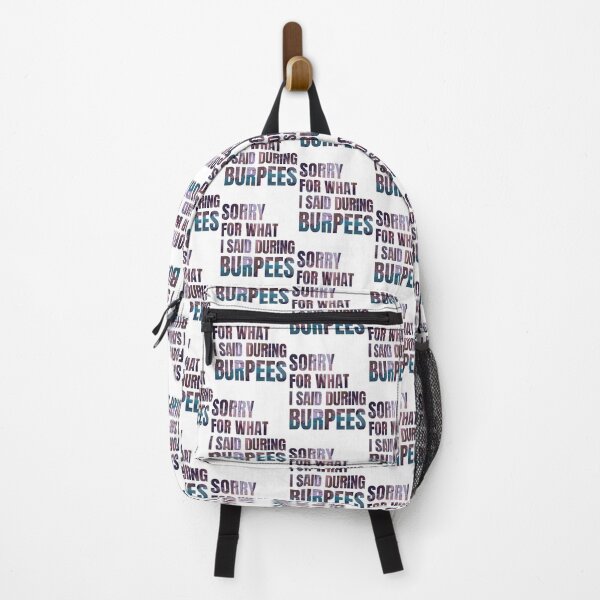 Item preview, Sorry For What I Said During Burpees designed and sold by PlusPlayStore.
