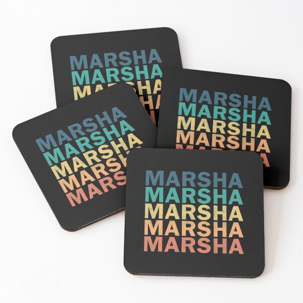 Item preview, Marsha Name T Shirt - Marsha Vintage Retro Marsha Name Gift Item Tee designed and sold by uillamab.