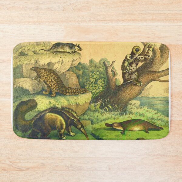 Item preview, Pangolin Antique Illustration designed and sold by HushedCreations.