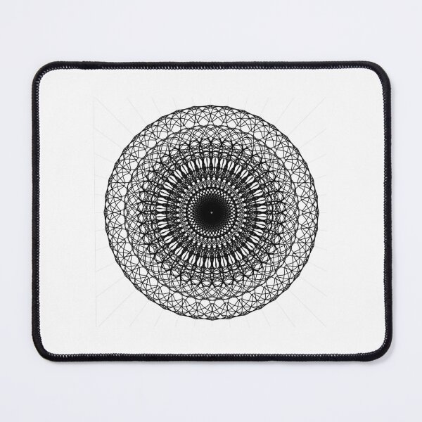 Item preview, Black and white mandala designed and sold by BeanWired.