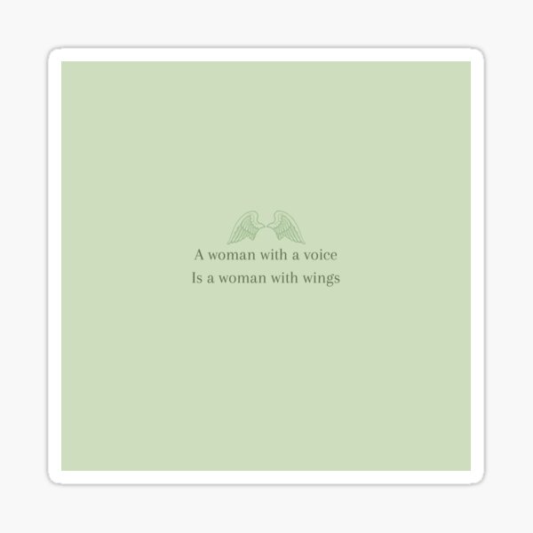 female supremacy Sticker