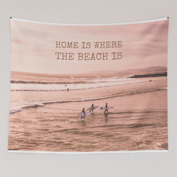 Item preview, Home Is Where The Beach Is designed and sold by ProArtzilla.