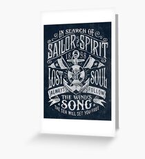 Sailor Spirit Grußkarte