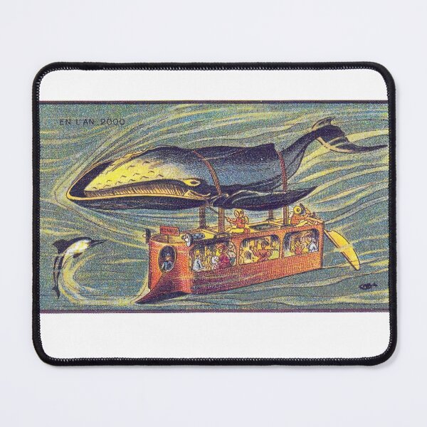 Item preview, Retrofuturism: A Whale Bus (Retro Science Fiction) designed and sold by bellatierra.