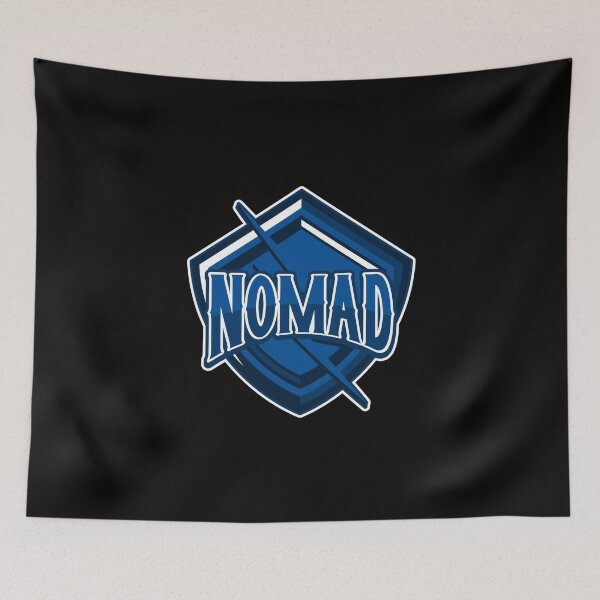 Item preview, Blue Aesthetic Nomad Warrior designed and sold by Popalt.