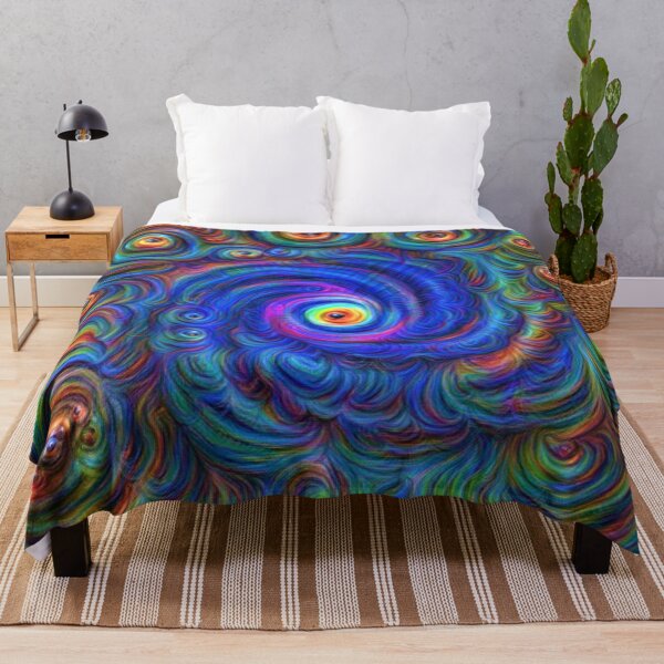 Item preview, vibrant rainbow spiral 23 designed and sold by BelAnnGrey.