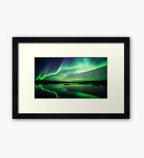 Northern lights Framed Print