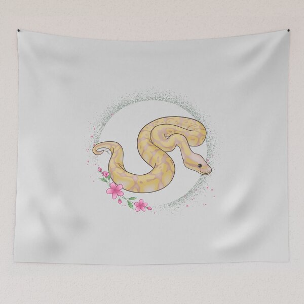 Item preview, Banana Ball Python Floral Theme! designed and sold by anacecilia.