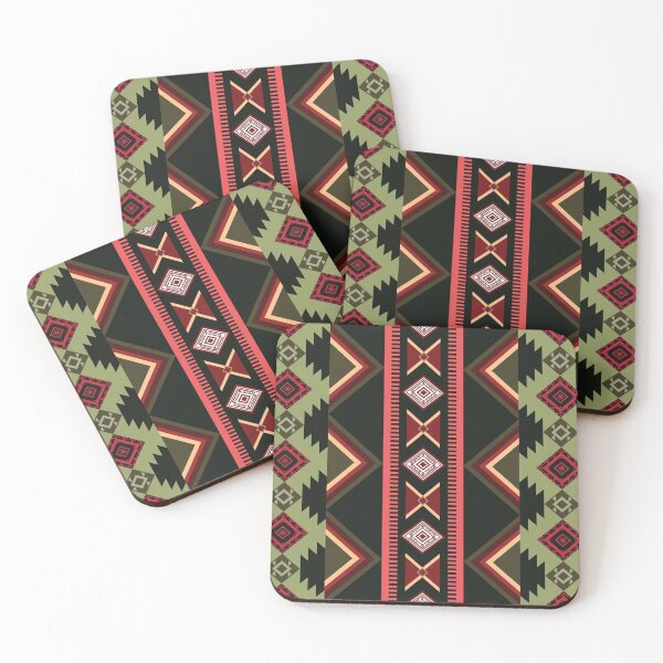 Item preview, colorful ethnic geometric pattern designed and sold by GeomePattern.