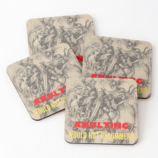 Item preview, Adulting Would Not Recommend designed and sold by thundercandy.