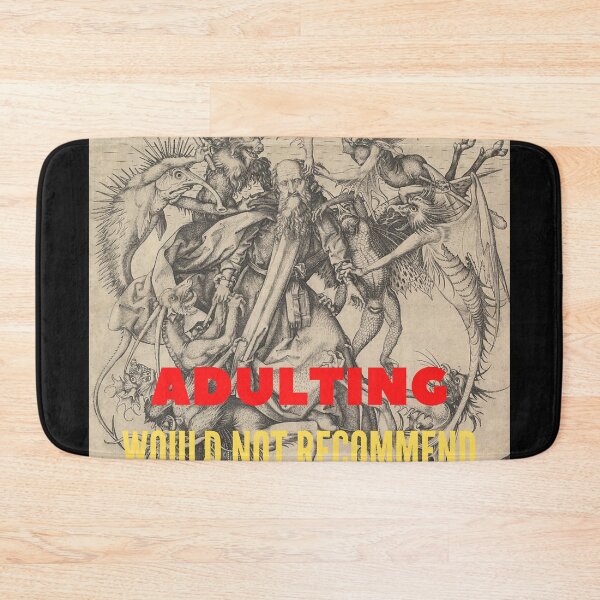 Item preview, Adulting Would Not Recommend designed and sold by thundercandy.