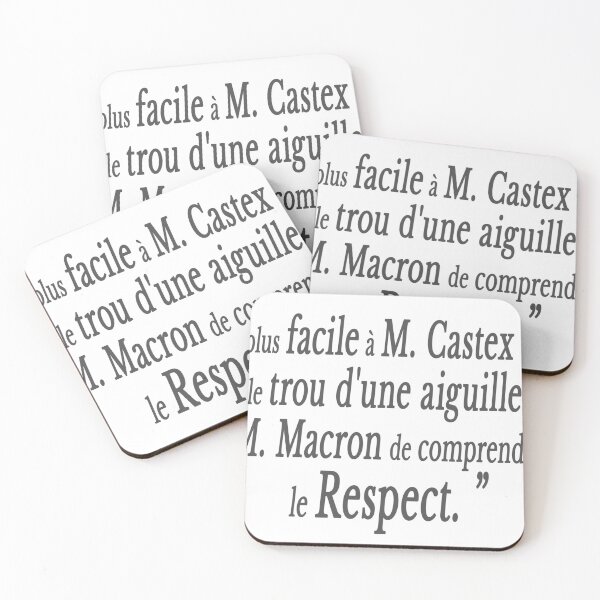 Item preview, Macron - Castex hole needle Macron understand respect designed and sold by FranceLibre.
