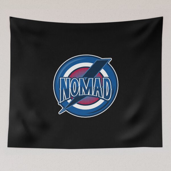 Item preview, Underground Nomad vagabond traveler wanderlust designed and sold by Popalt.