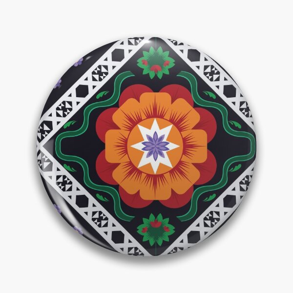 Item preview, colorful ethnic geometric pattern designed and sold by GeomePattern.