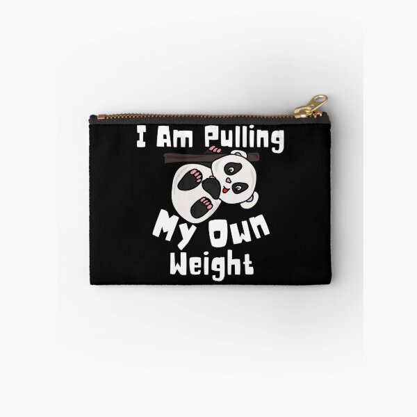 Item preview, Panda Pulling His Own Weight Funny Kawaii Panda Working Out designed and sold by Onewivnacher.