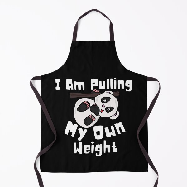 Item preview, Panda Pulling His Own Weight Funny Kawaii Panda Working Out designed and sold by Onewivnacher.