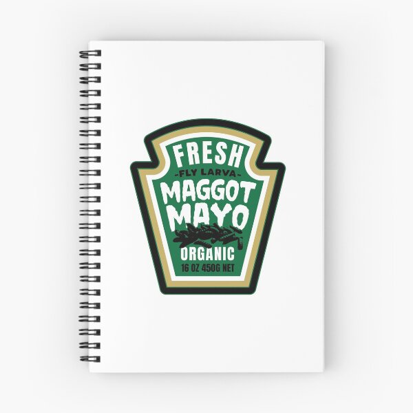 Item preview, Fresh Maggot Mayo | Funny Halloween Gross Food Label Costume designed and sold by GravitiTees.