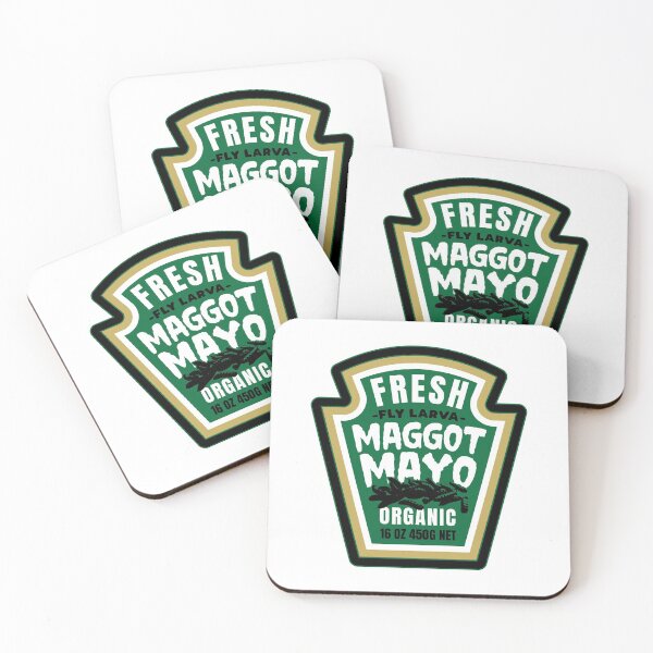 Item preview, Fresh Maggot Mayo | Funny Halloween Gross Food Label Costume designed and sold by GravitiTees.