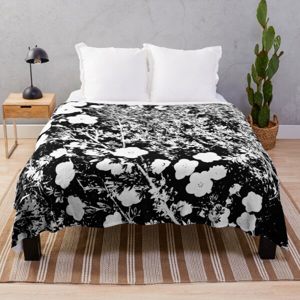 Item preview, Black and White Floral Bush Design designed and sold by Ric1926.
