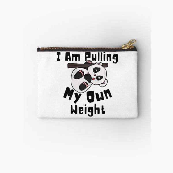Item preview, Panda Pulling His Own Weight Funny Kawaii Panda Working Out designed and sold by Onewivnacher.